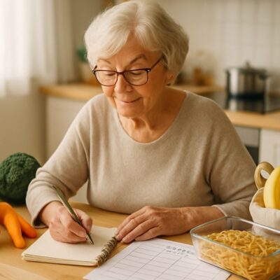 Meal planning tips for seniors living alone