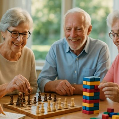 Senior-friendly brain activities for improved cognitive health