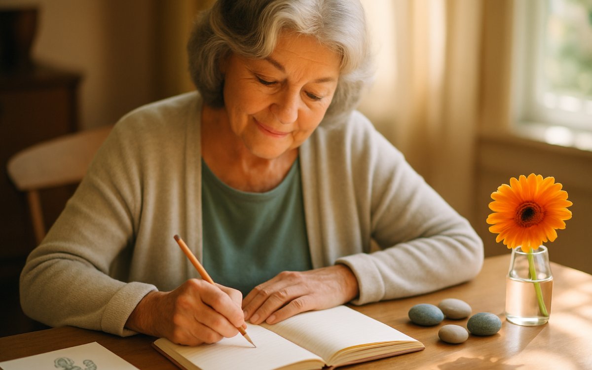 Simple and creative journaling ideas for seniors